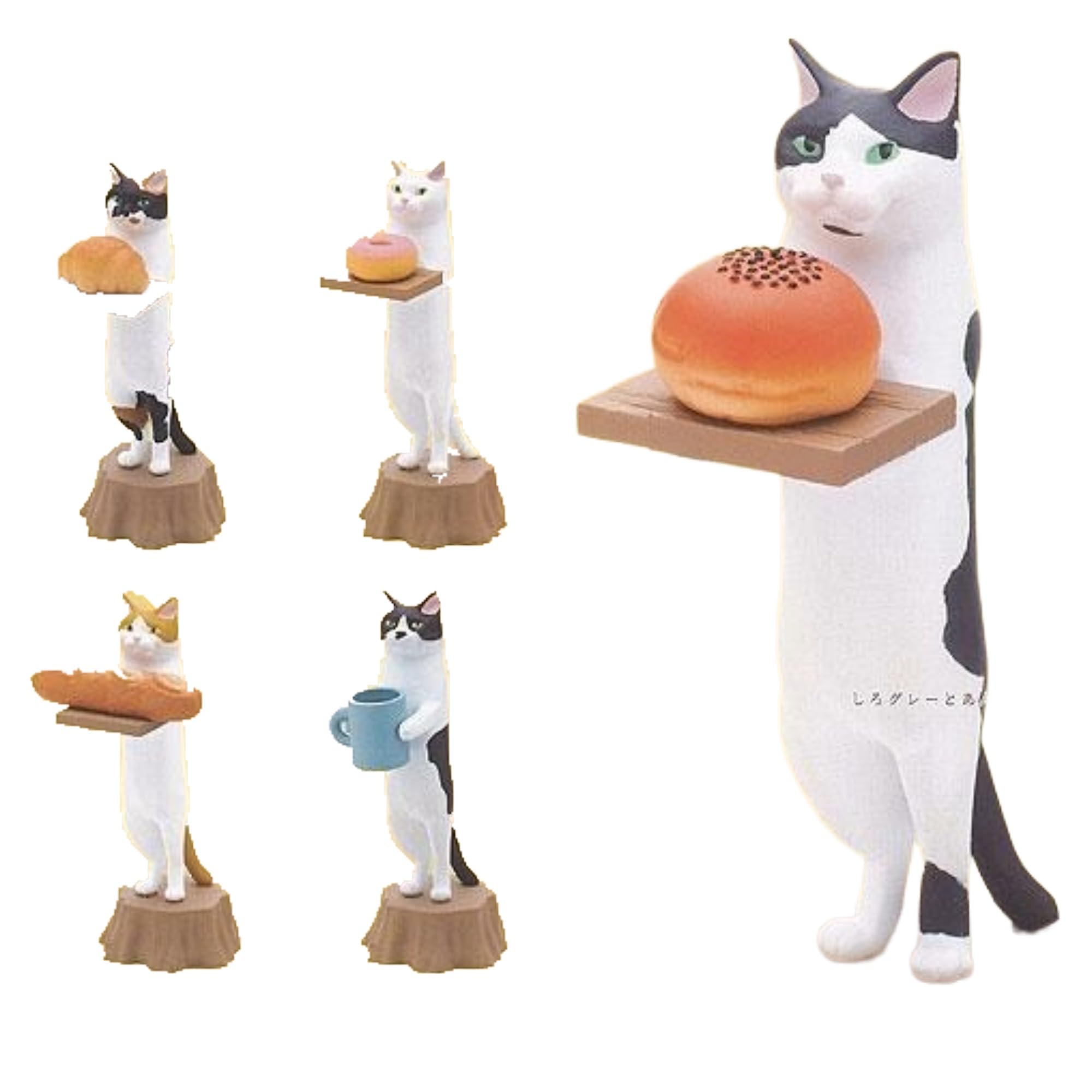 Amazon | 奇譚クラブ 猫ラボ ねこの パン屋さん × 全5種セット